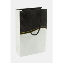 SiHako 11*17 Benekli Ipli Karton Çanta 1 Adet