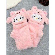 Feyza Design Çok Renkli Peluş Eldiven - Standart Beden ve Yıkama Talimatları