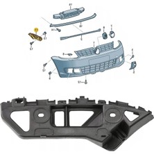 Gkl 2K5807184 Volkswagen Tampon Braketi Ön Sag Caddy 2011-2015