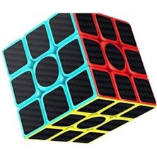 Feyza Design Zeka Küpü Karbon Fiber Kaplama Rubik Küp - Eğitici Oyuncak