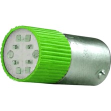 Gwest BA9SC - Y LED Ampul 220V. Ac-Dc Yeşil 50 Adet