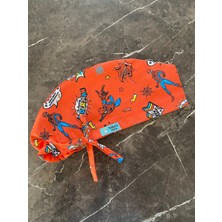 Tosbic's Store Örümcek Çocuk Cerrahi Bone (Ithal Kumaş)