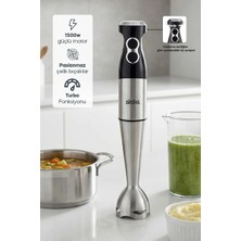 Sinbo SHB-7510 El Blenderi | Paslanmaz Çelik Gövde, 2 Hız Ayarlı