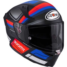 Suomy Speedstar 2 Kask Vantage Mat Siyah Mavi