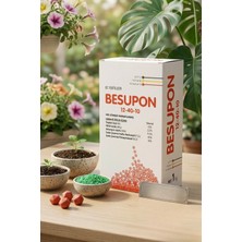 Lider Gübre Besupon 12-40-10 Harmanlanmış Npk Gübresi 1 kg