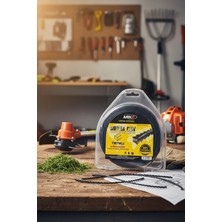 Mike Dört Köşe Tırtıklı Tırpan Misinası 4.0mm x 22 M