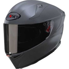 Suomy Speedstar 2 Kask Plaın Grl Gri