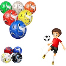 Feyza Design Çocuk Futbol Topu Makina Dikişli 6 Numara Mavi