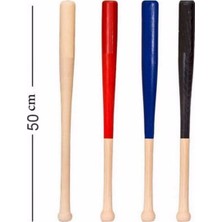 Feyza Design Mavi Ahşap Beyzbol Sopası - Dayanıklı ve Hafif Spor Ekipmanı