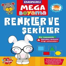 Decostyle Etkinlikli Mega Boyama - Renkler ve Şekiller