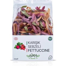 Hüma Organik Karışık Sebzeli Fettuccine 250gr