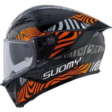Suomy Stellar 2 Kask Molten Matt Turuncu