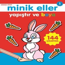 Decostyle Minik Eller Yapıştır ve Boya - Kırmızı