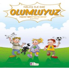 Decostyle Niloş Ile Ege - Olumluyuz 35*50 Kuşe Kağıt -Renkli Hikaye