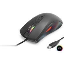 Hobilinka G802 Mouse 7200 Dpi 8 Tuş 1000 Hz Rgb - Siyah