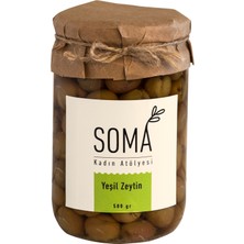 Soma Kadın Atölyesi Yeşil Zeytin Boyasız Katkısız 500gr