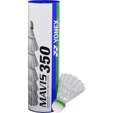 Feyza Design Çok Renkli 6'lı Badminton Topu Beyaz Yeşil Bant