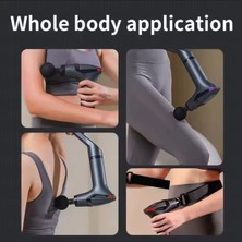 Hobilinka Yeni Nesil Profesyonel LCD Göstergeli Şarjlı Tüm Vucut Masaj Tabancası