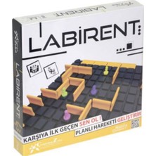 Feyza Design Labirent Eğitici Zeka Oyunu - 1-3 Kişilik, Türkçe, 3+ Yaş