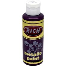 Rich 751 Mürdüm Renkli Metalik Akrilik Boya Özellikli Sanatsal Malzeme
