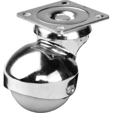 Hobilinka Hts 208 - 50 mm Küre Tablalı Çift Bilyalı Teker