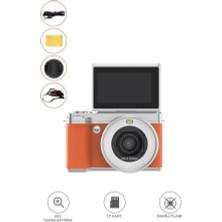 Hobilinka Dijital Fotoğraf Video Kamera Wifi 5k CMR45 Turuncu