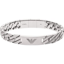 Emporio Armani AJEGS2435-040 Erkek Bileklik Çelik Malzeme ile Şık Tasarım