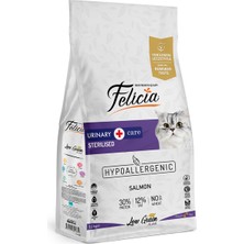 Feyza Design 12 kg Sterilised Somonlu Az Tahıllı Kedi Maması