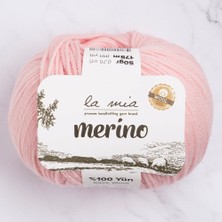 Hobilinka La Mia Merino Pembe El Örgü Ipi - L040 - 33786