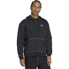 Adidas Erkek Günlük Kapşonlu Sweatshirt Essentials Fzhd JW0969