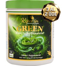 Kiperin Green | Detoks | Spirulina, Yeşil Çay, Brokoli Ekstresi, Prebiyotik (Inülin) | 30 Günlük