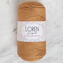 Hobilinka Loren Polyester Soft Macrame Bej El Örgü Ipi - LM031 - 34437