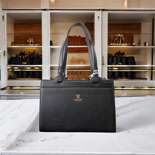 Valvıc Hakiki Deri A4 Sıgan Klasik Kadın Çantası