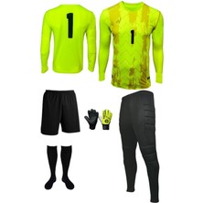 Feyza Design Kaleci Forma, Eşofman, Şort, Eldiven ve Çorap 5'li Set