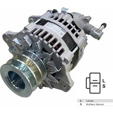 Cargo 24V ALTERNATÖR DİNAMO 80 A (ÇİFT FİŞ) (L-S) (VAKUMLU) ISUZU TURKUAZ OTOBÜS/KAMYON