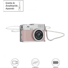 Hobilinka Dijital Fotoğraf Makineleri Video Kamera Mini Anahtarlık 1080P CMR35 Pudra