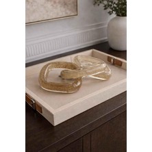 Rossev Dekoratif Zincir Obje Cam Lumiere