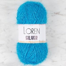Hobilinka Loren Silver Mavi El Örgü Ipi - RS0003 - 34090