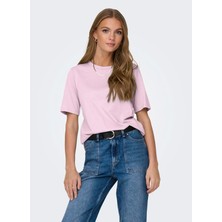 Only Yeşil Kadın Normal Fit T-Shirt Onlonly S/s Tee Jrs Noos
