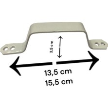 Decostyle Demir Doğrama Kulp Beyaz Kaplama