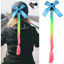 Decostyle Motosiklet Kaskı Örgülü At Kuyruğu / ACM11