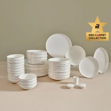 Karaca Stream Bone Merope 53 Parça 12 Kişilik Yemek Takımı Gold