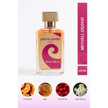 Pierre Cardin Mon Reve EDT Kadın Parfüm 100 ml | Çiçeksi, Meyveli | Portakal, Bal, Ahududu, Gardenya, Gül, Vanilya