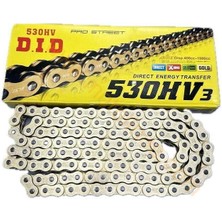 Motobisavm 530 x 120 Bakla Oringli Zincir Dıd Perçin Bağlantı