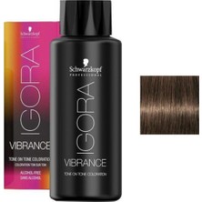 Schwarzkopf Igora Vibrance 5-65 Açık Kahve Çikolata Altın Yarı Kalıcı Krem Boya Amonyaklı