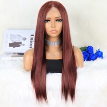 Decostyle Kızıl Kahve Tül Peruk