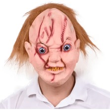 Hobilinka Chucky Saçlı Lateks Maske