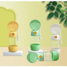 Hobilinka Taşınabilir Evcil Hayvan Mama Hazneli Su Matarası