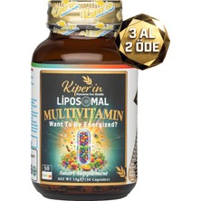 Kiperin Lipozomal Multivitamin 13 Vitamin & 6 Mineral Cilt - Saç - Tırnak & Enerji | Akıllı Gıda Takviyesi