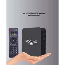 Hobilinka Android Tv Box 4K – 2gb Ram 16GB Rom, Kablosuz Wi-Fi Medya Oynatıcı